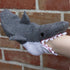 Krokosocko - Gestrickte Krokodilsocken
